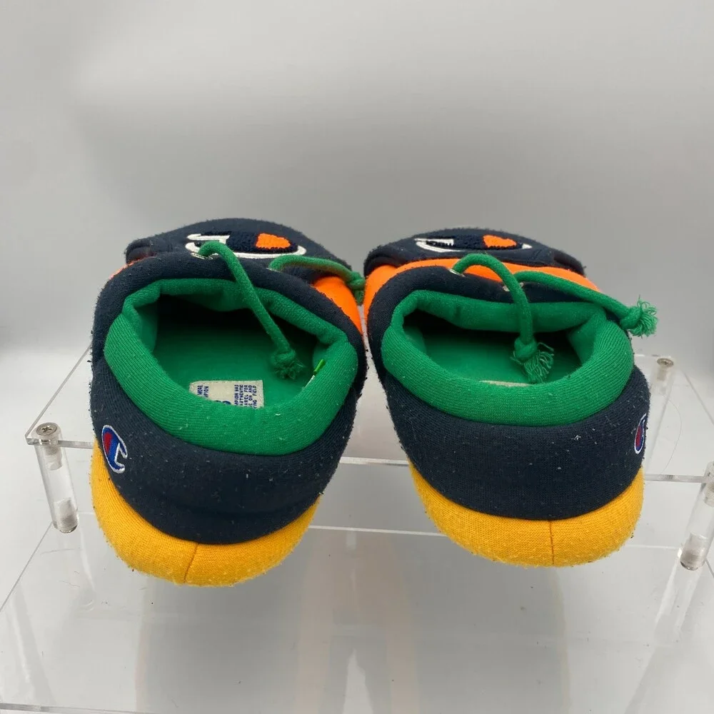 Champion Unisex Kids US 3P University Slippers Multicolor Faux Fur Slip On Shoes